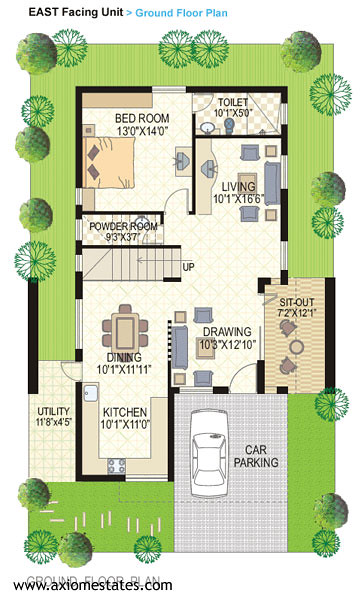 duplex floor plans with garage