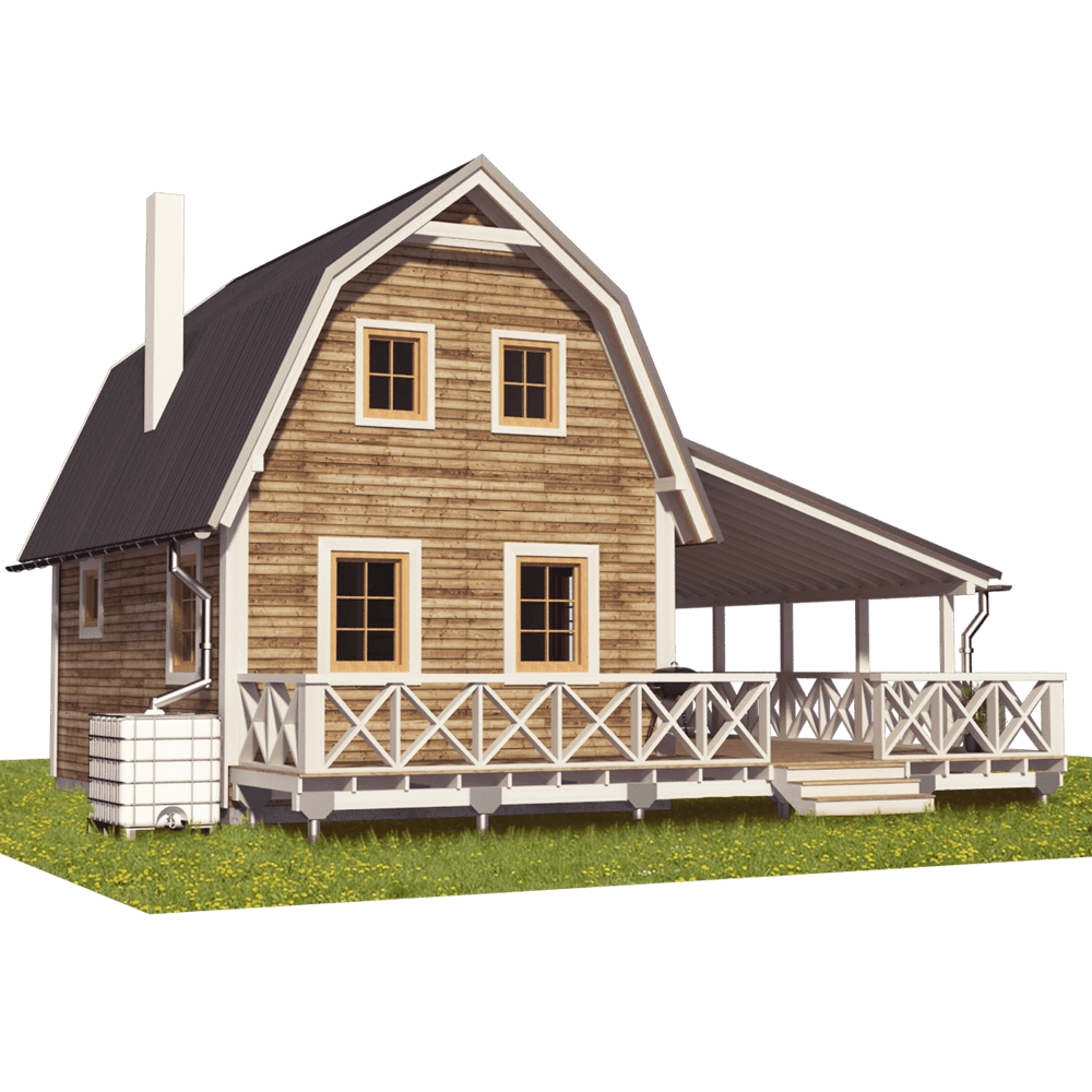 gambrel roof barn house plans