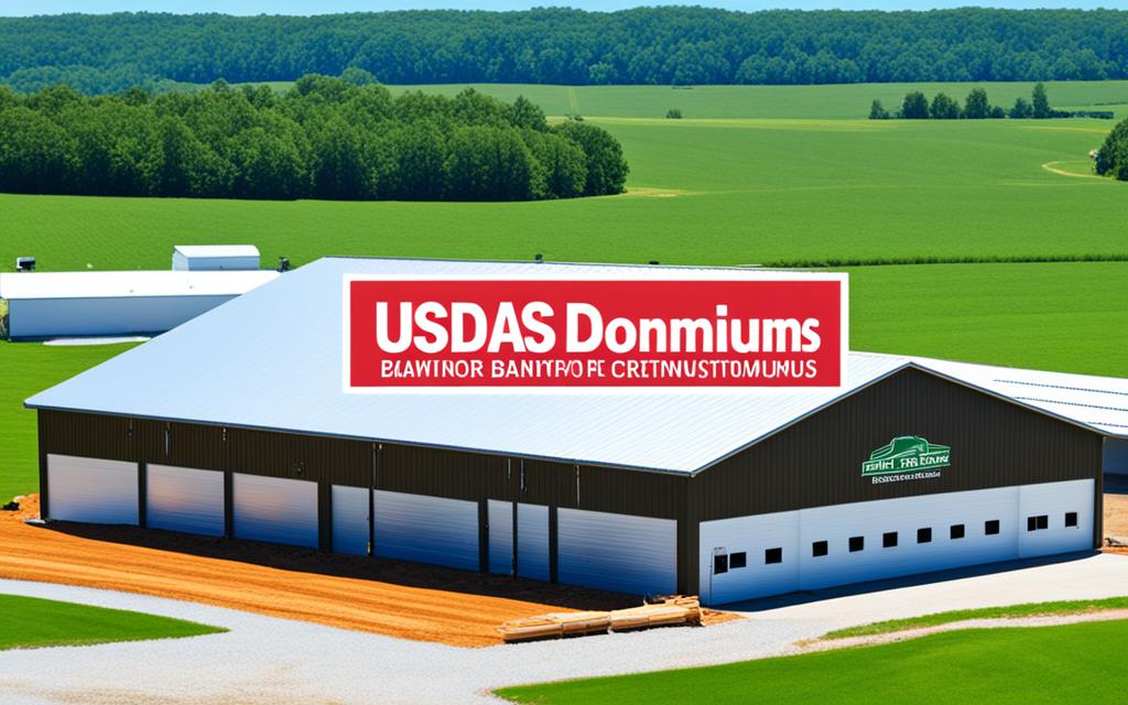 USDA loans for barndominiums in rural areas