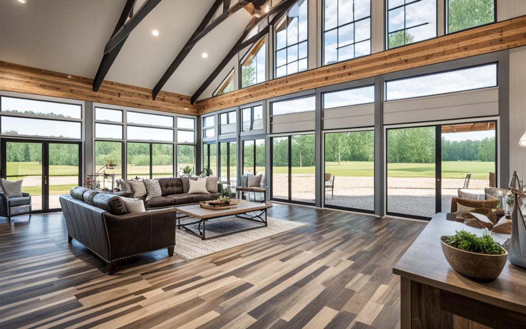 affordable barndominium finishes