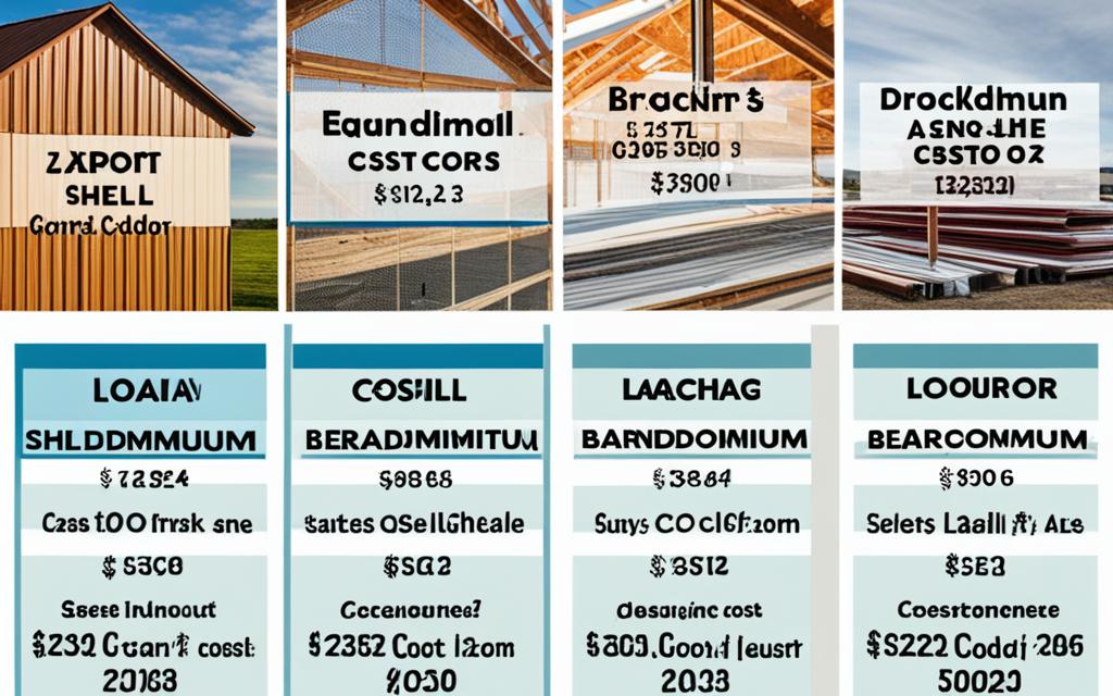 how much does a barndominium shell cost