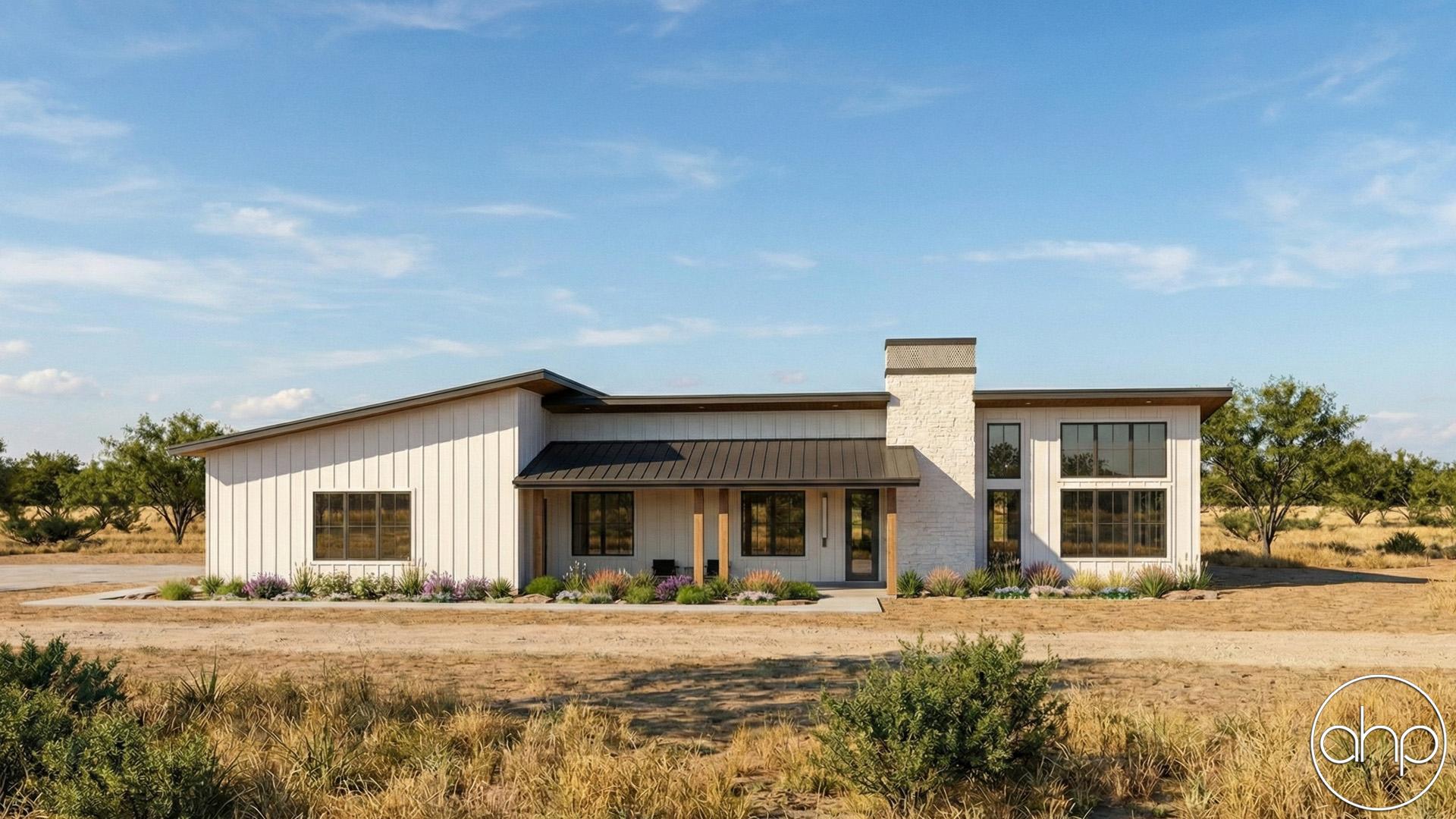 Blue Ridge barndominium plan