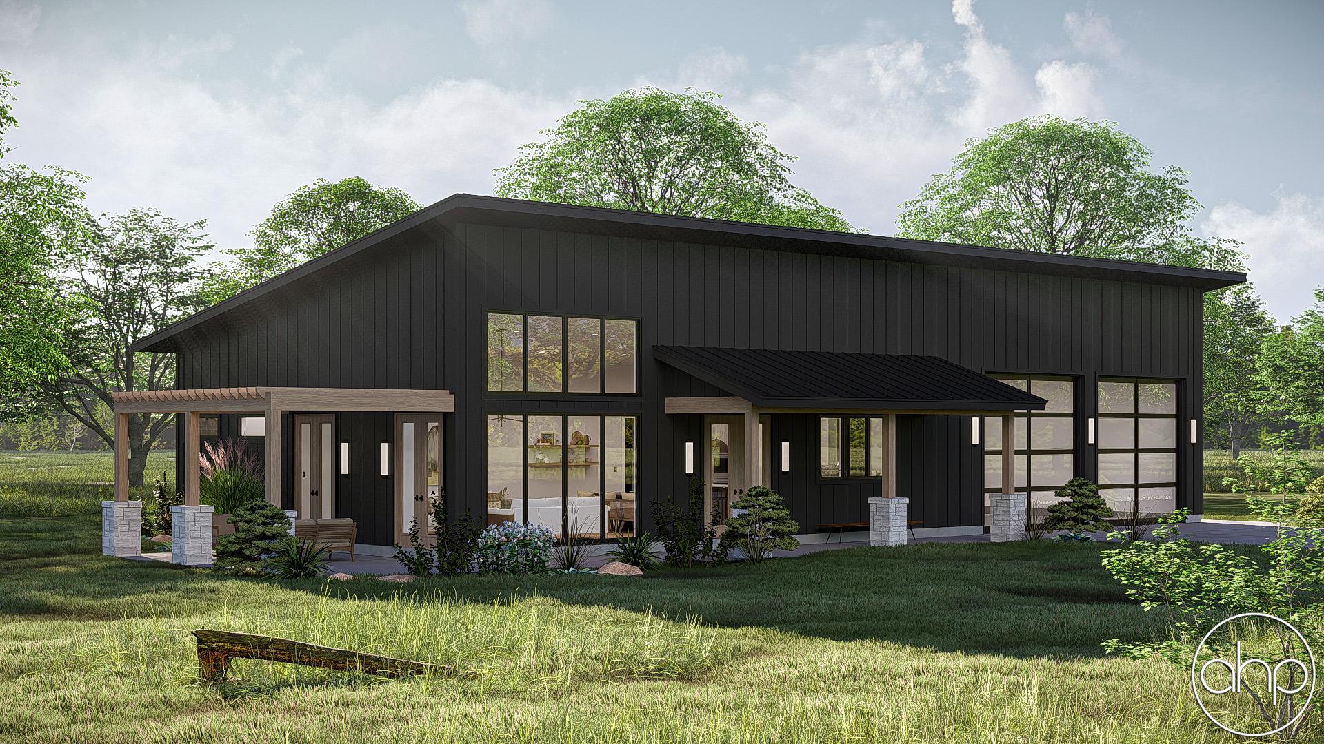 Bradbury barndominium plan